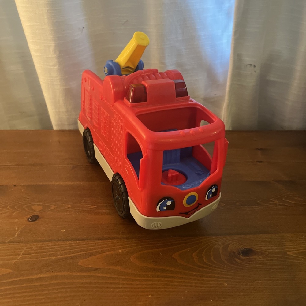 Fisher-Price Little People Helping Others Fire Truck Working Musical Sounds